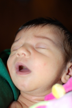 Man blir trött av att vara liten!