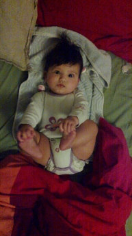 Mammas och pappas säng är bäst!