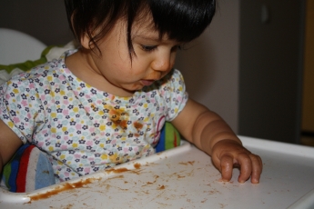 Det blev lite kladdigt...