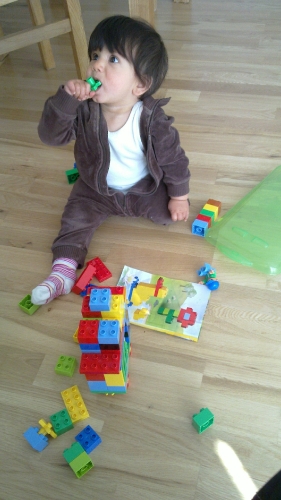 Idag har jag lekt med lego...