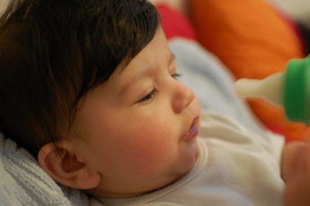 Det är ganska gott med flaskan också.