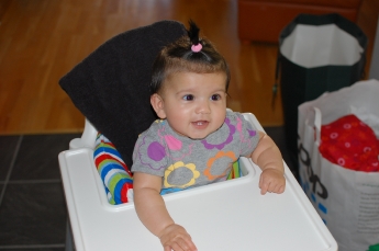 Jag har en fin barnstol.