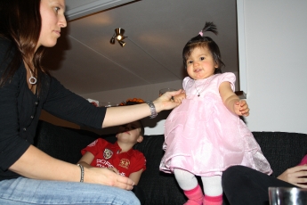 Jag och faster Petra.